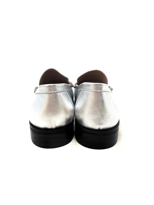 Mocassino donna argento IL LACCIO | FLORE4052LAMINATOARGENTO